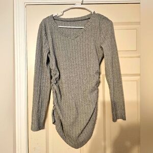 Ruched Sweater